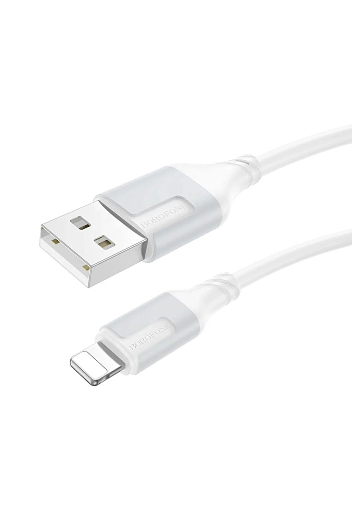 Borofone İphone Ile Uyumlu 2.4a Şarj Ve Data Kablo Usb To Lightning - 1 Metre - Bx101