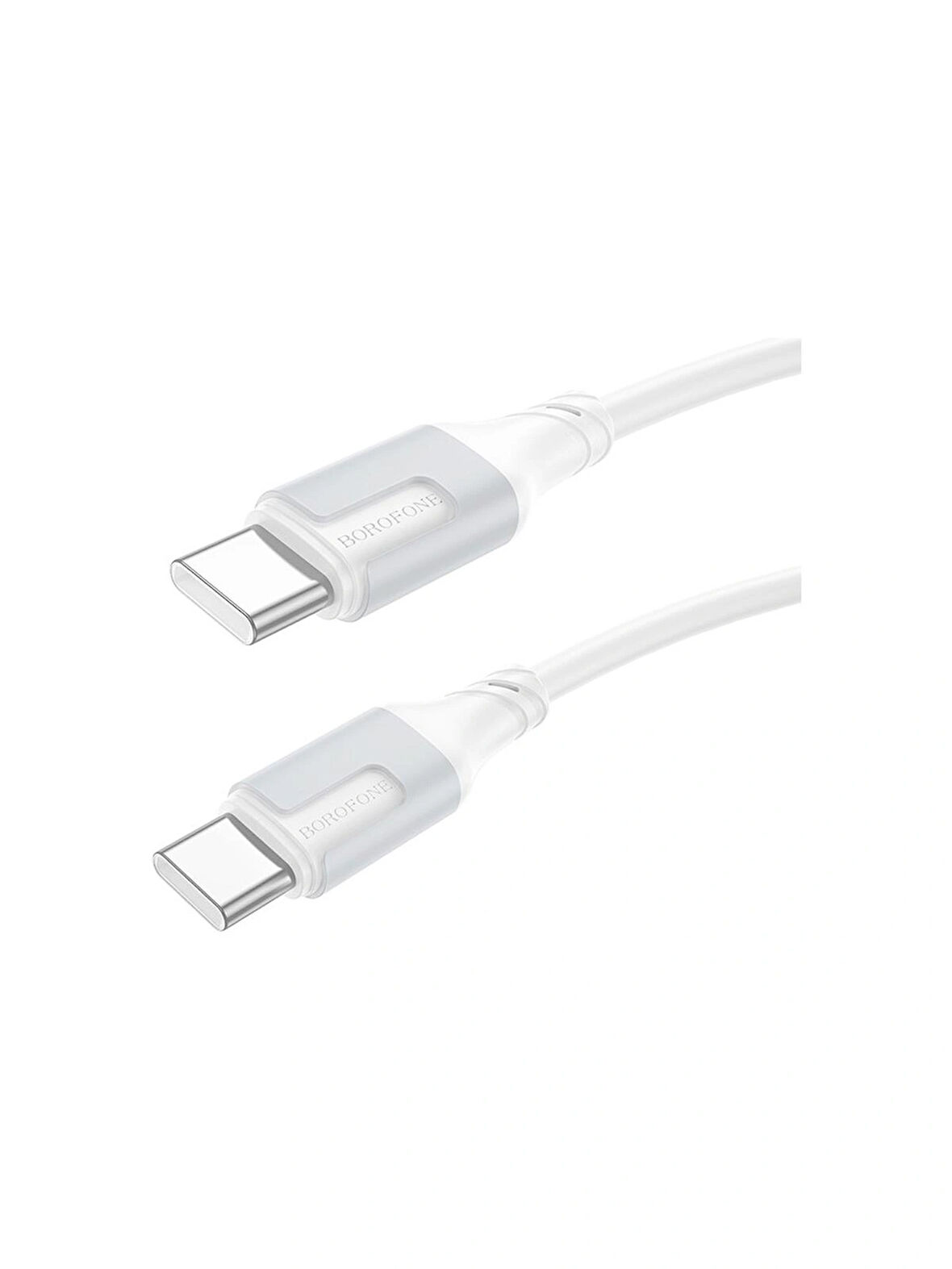 Borofone iPhone ile Uyumlu 3.0A 60W Şarj ve Data Kablo Type C To Type C - 1 Metre - BX101