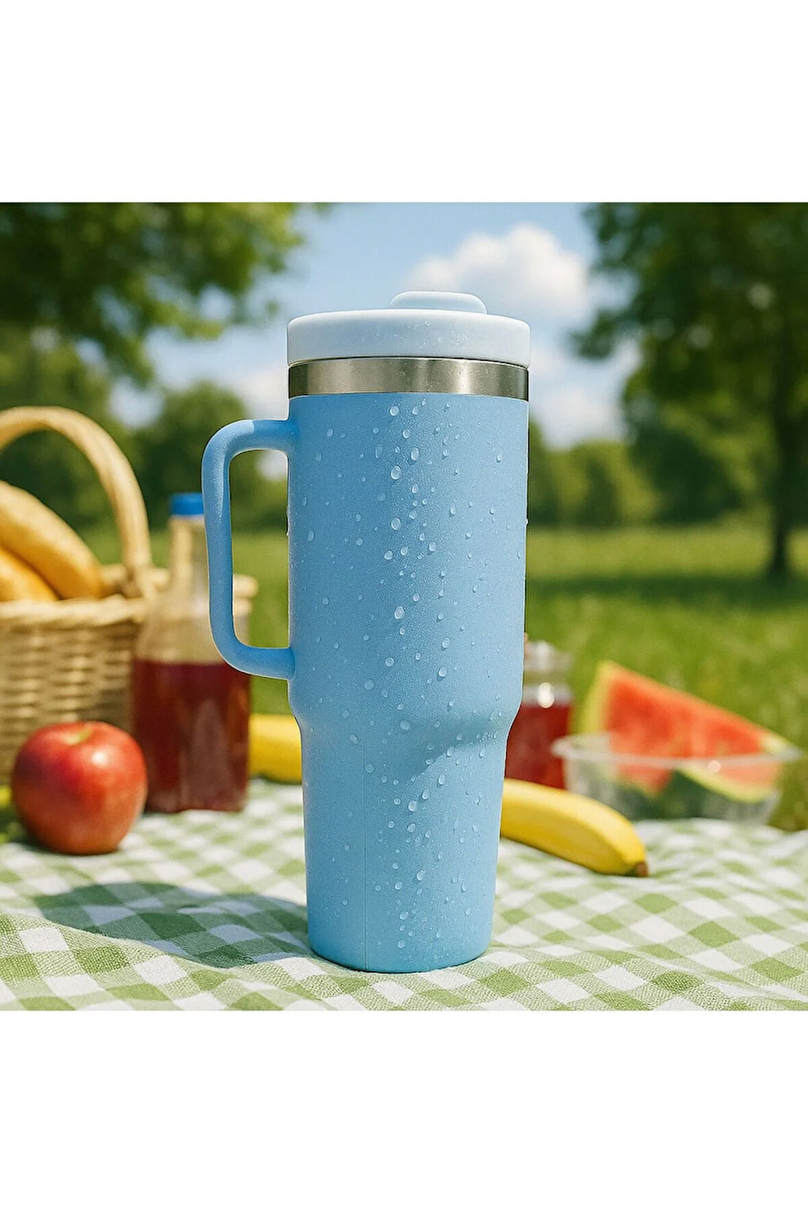 Profesyonel 304 Paslanmaz Çelik Sıcak ve Soğuk Çay Kahve Termosu Paslanmaz Çelik 1.2L X55