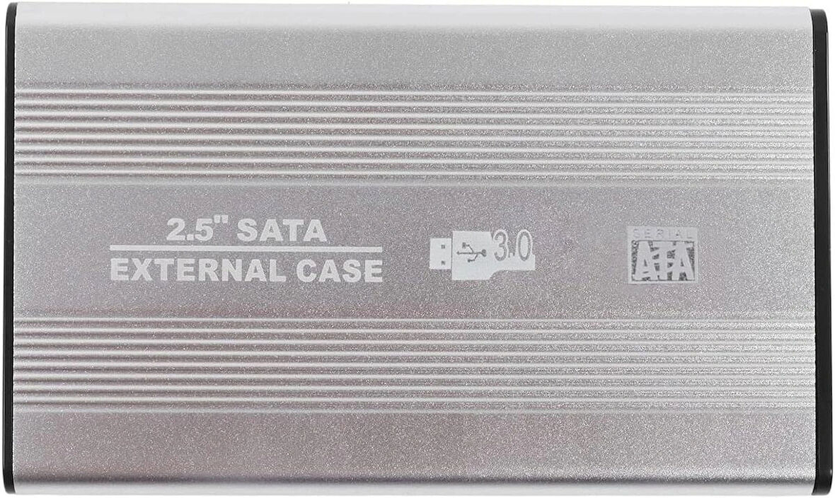 Coverzone Harici Disk Kutusu ZR1075 - 2.5” HDD, USB 2.0, 1TB Destekli, Tak-Çalıştır, Ultra İnce, LED Işıklı