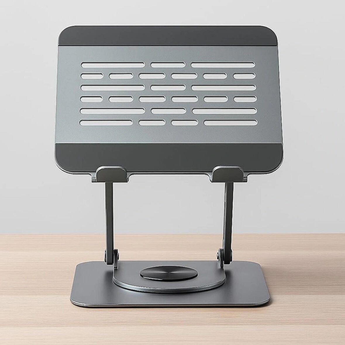 Coverzone Katlanabilir Laptop Standı - Alüminyum Alaşım, 11-17 inç, Portatif, Dayanıklı, Rahat Kullanım | L98C