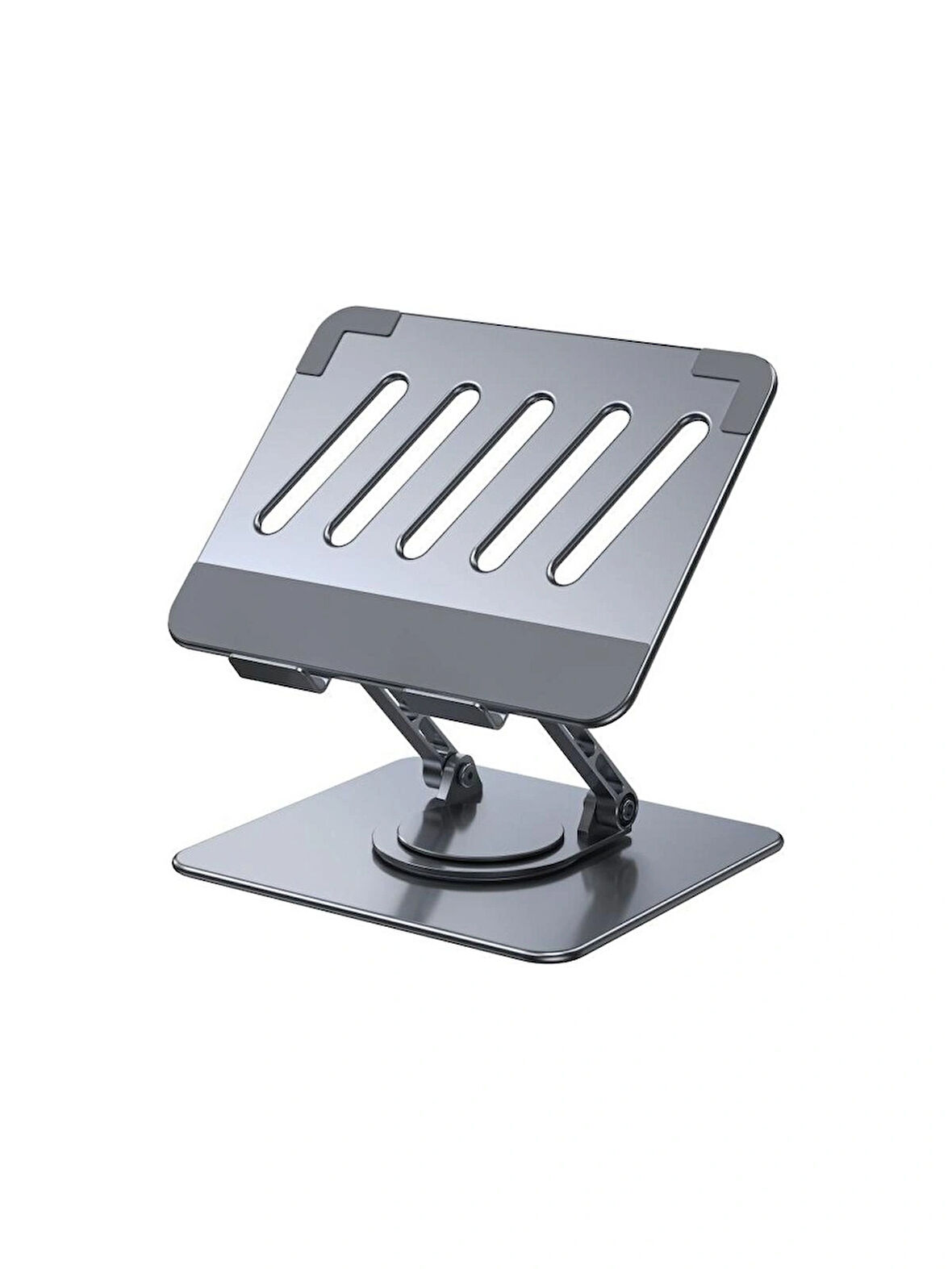 Coverzone Katlanabilir Laptop Standı - Alüminyum Alaşım, 11-17 inç, Portatif, Dayanıklı, Rahat Kullanım | WG3
