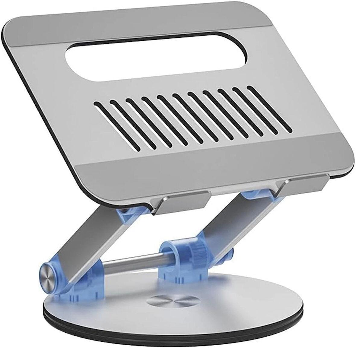 Coverzone Laptop Standı Katlanabilir Alüminyum, 11-17 inç Uyumlu, Ayarlanabilir Açı, Ev ve Ofis İçin | S4