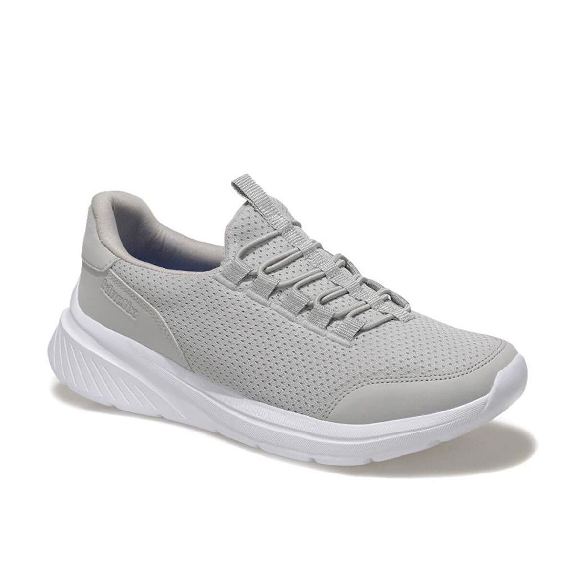Kinetix Plazo Tx Unisex Bağcıksız Gri Spor Ayakkabı