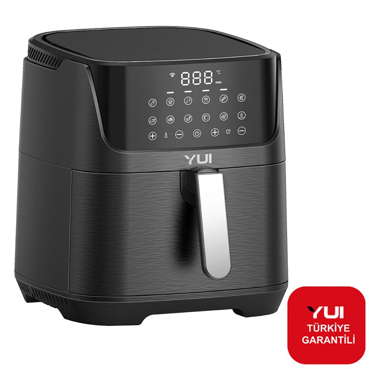 Yui M25 Maxifry Pro 5.5 lt Yağsız Airfryer Siyah