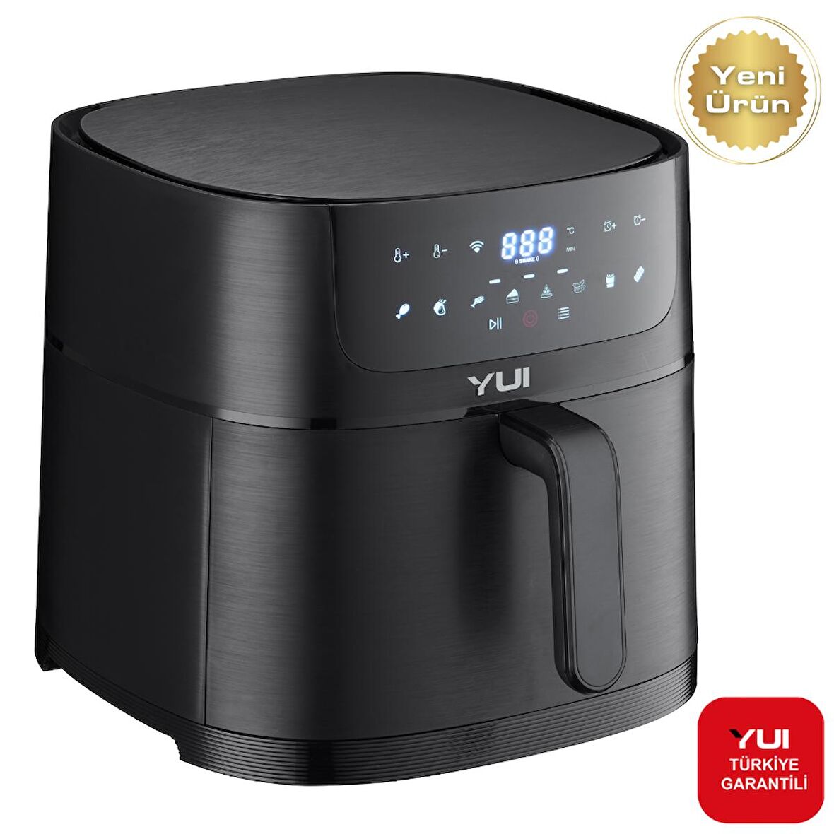 Yui M50 Maxifry Yağsız Airfryer Siyah