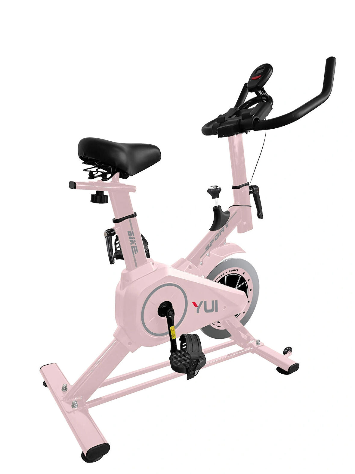 Yui XV15 Esential Profesyonel Spinning Bike Kondisyon Bisikleti Ve Kondisyon Aleti Pembe