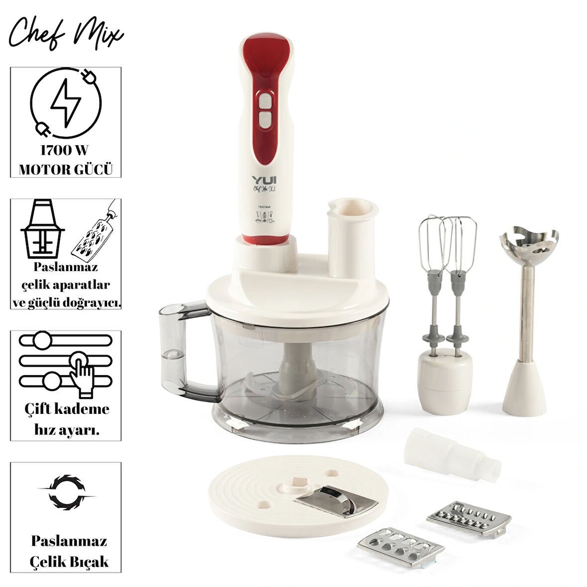 Chefmix Xl 1700w Multi Blender Seti M53