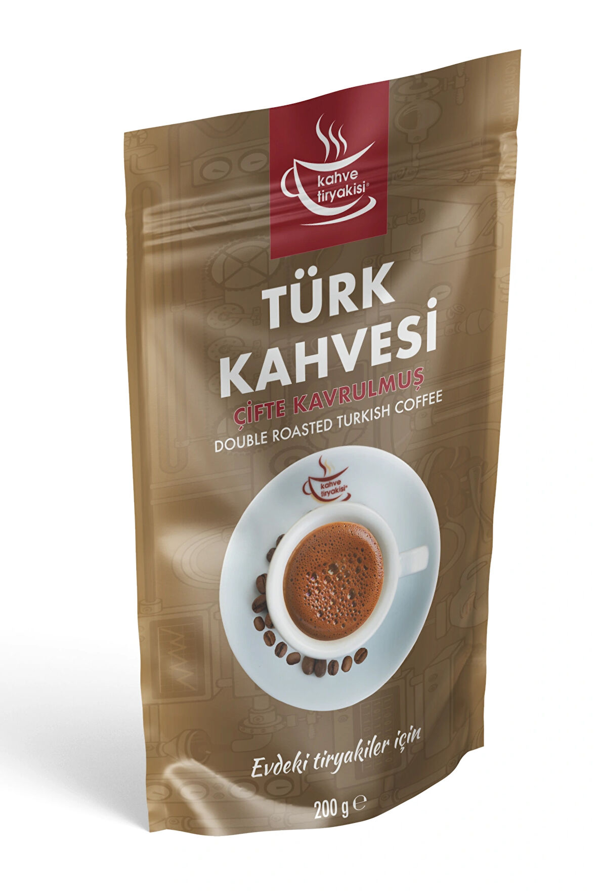 Çifte Kavrulmuş Türk Kahvesi 200 gr