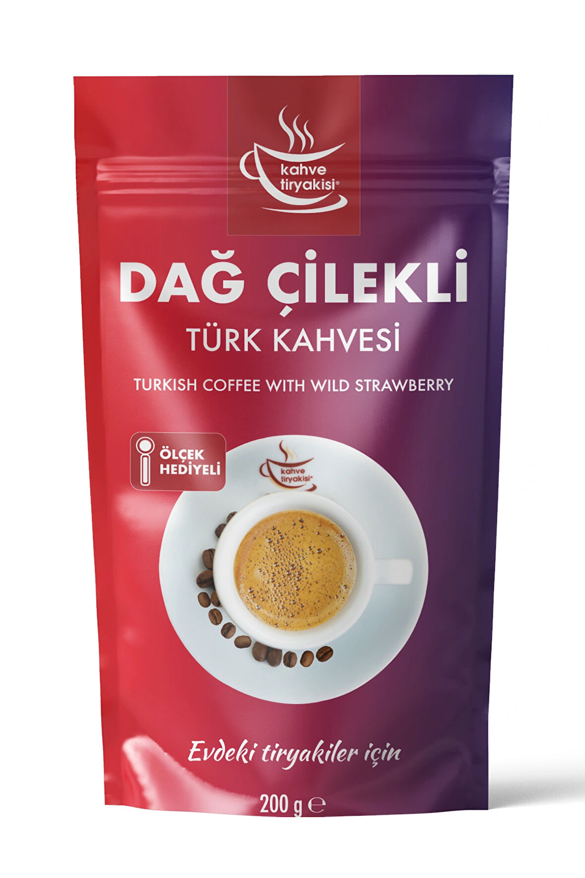 Dağ Çilekli Türk Kahvesi 200 gr