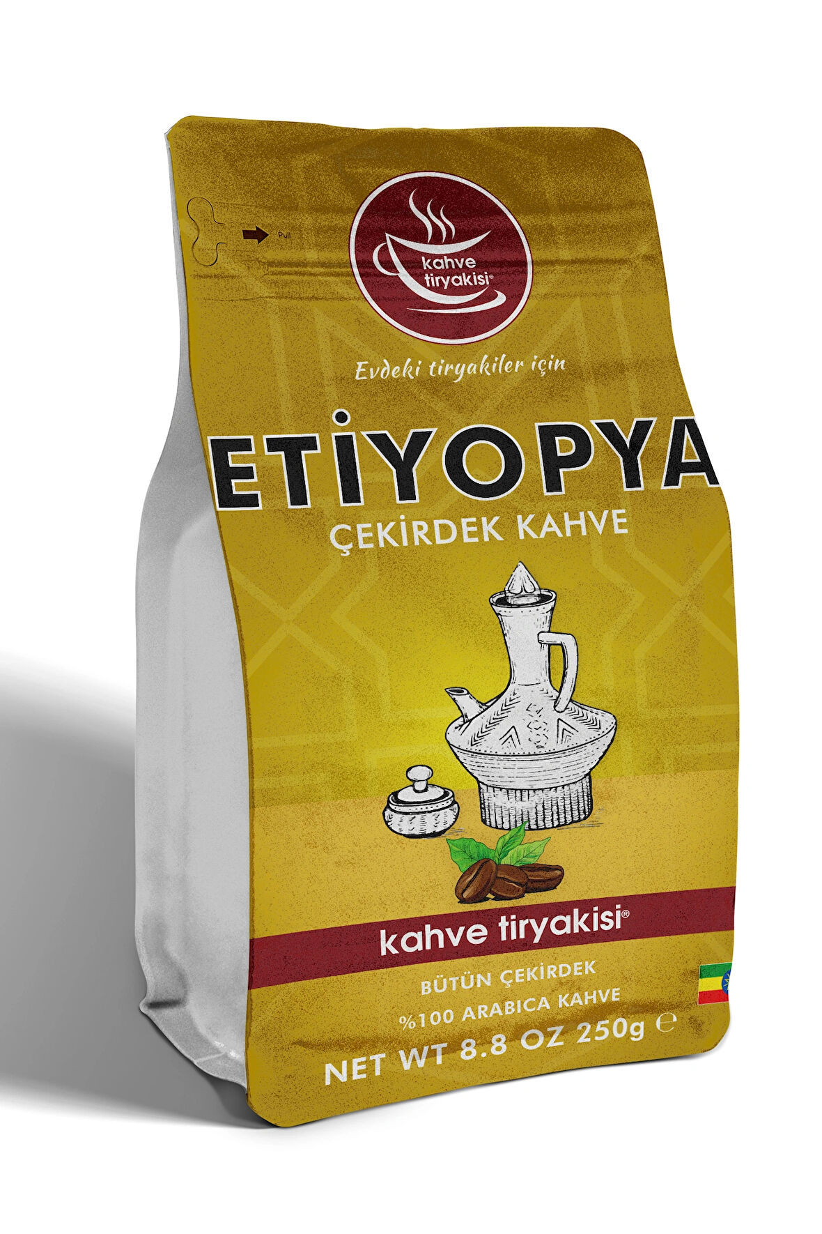 Etiyopya Çekirdek Kahve (Single Origin) 250 gr