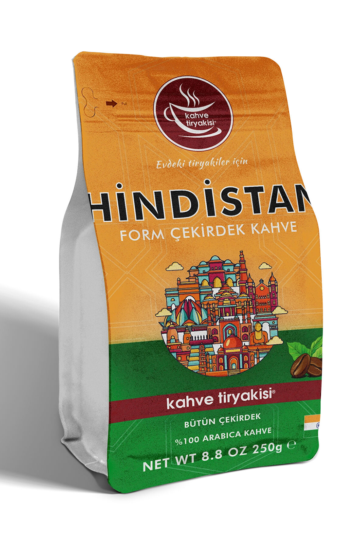 Hindistan Form Çekirdek Kahve (SİNGLE ORİGİN) 250 gr