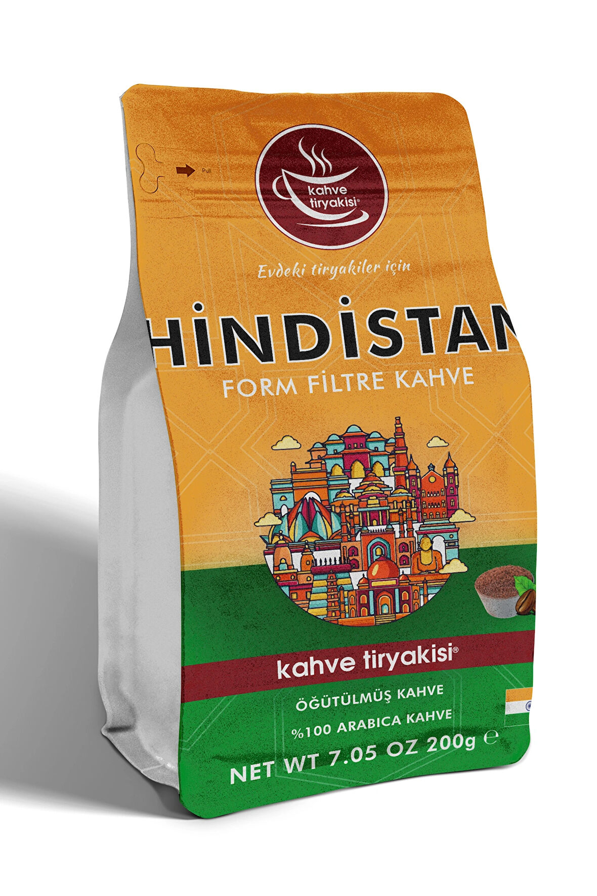 Hindistan Form Filtre Kahve (SİNGLE ORİGİN) 200 gr