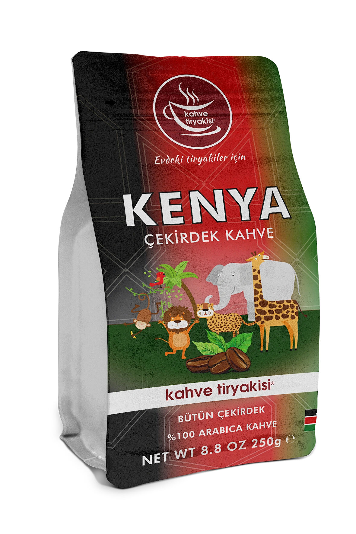 Kenya Çekirdek Kahve (Single Origin) 250 gr