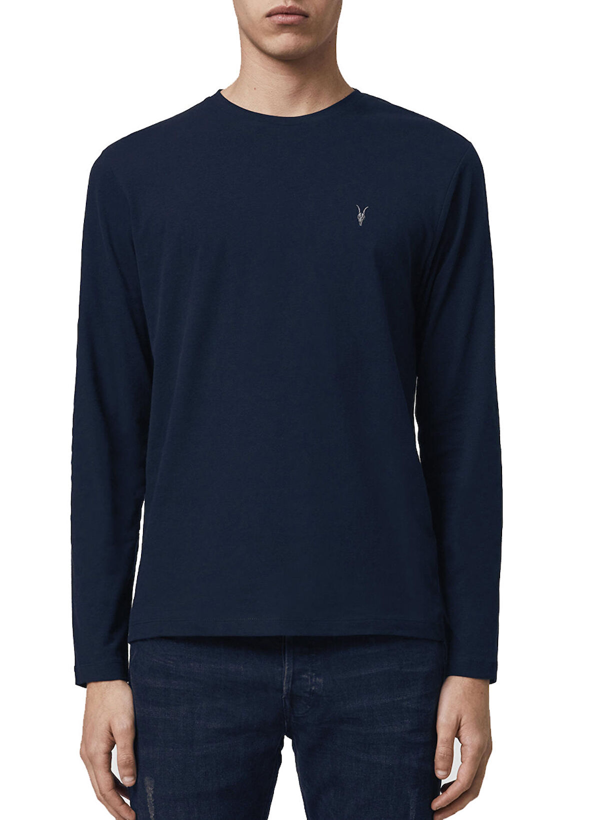 All Saints Erkek Bisiklet Yaka Sweatshirt MD119E U004698 