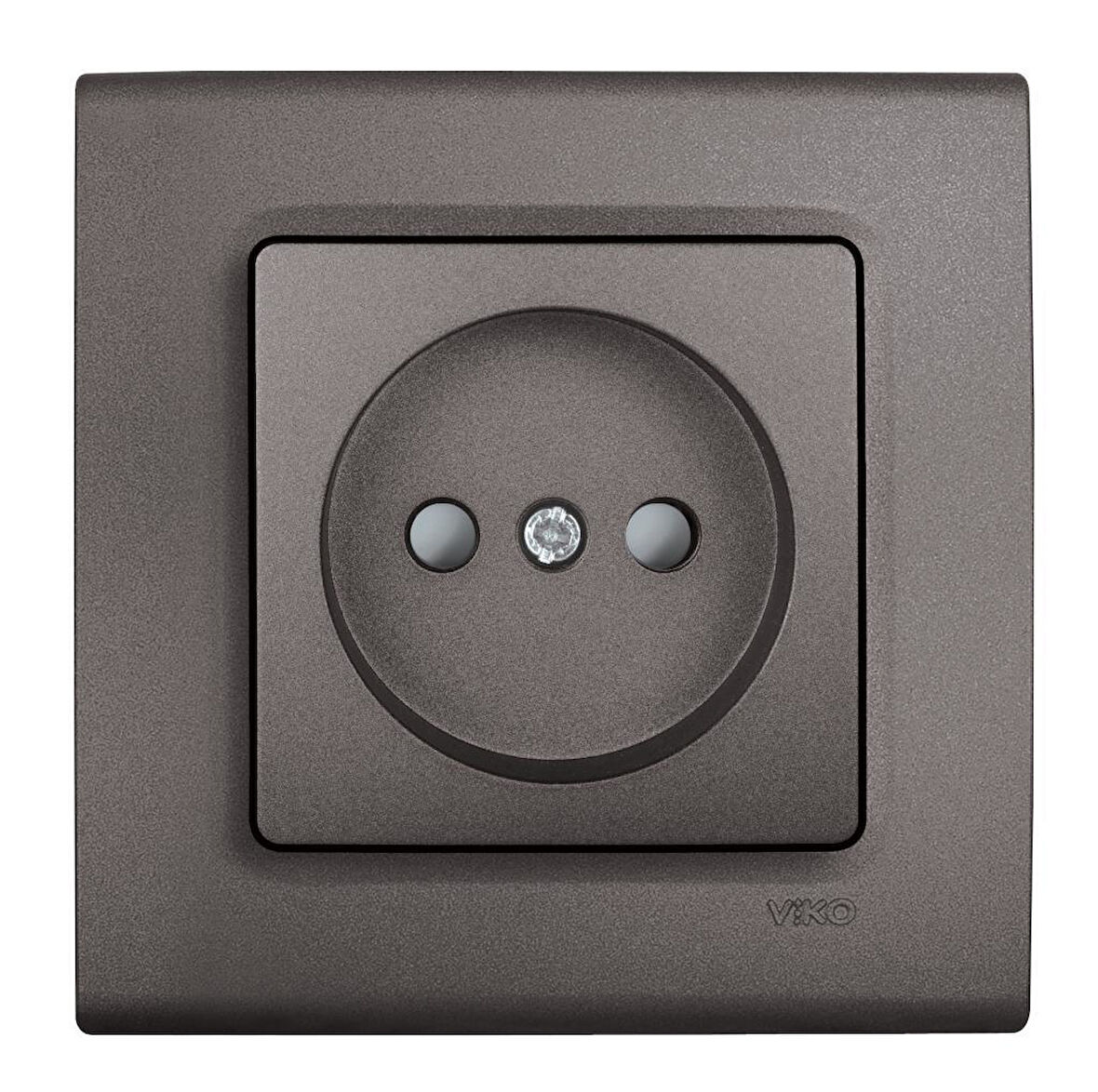 LİNNERA LİFE ANTRASİT KAPAKLI TOPRAKLI PRİZ Ç.K. ÇERÇEVELİ