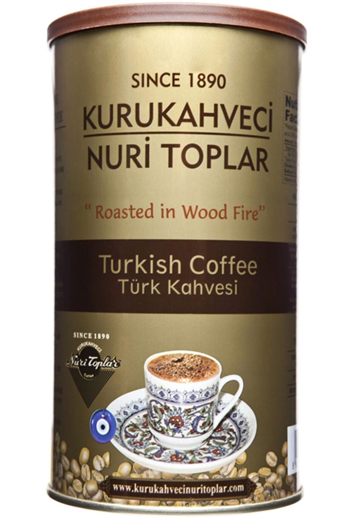 Nuri Toplar 250 gr 2'li Türk Kahvesi
