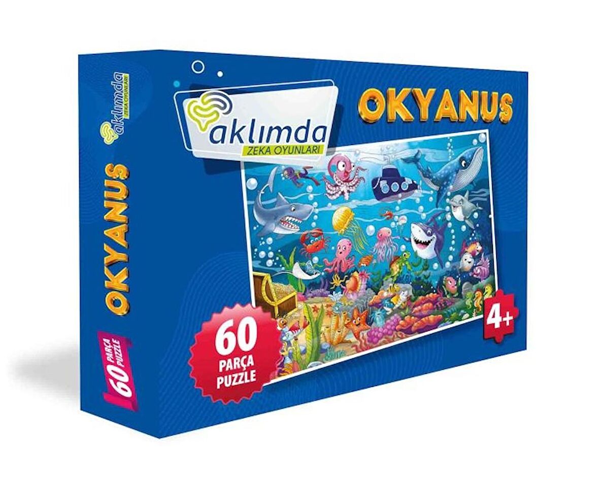 60 Parça Puzzle Okyanus