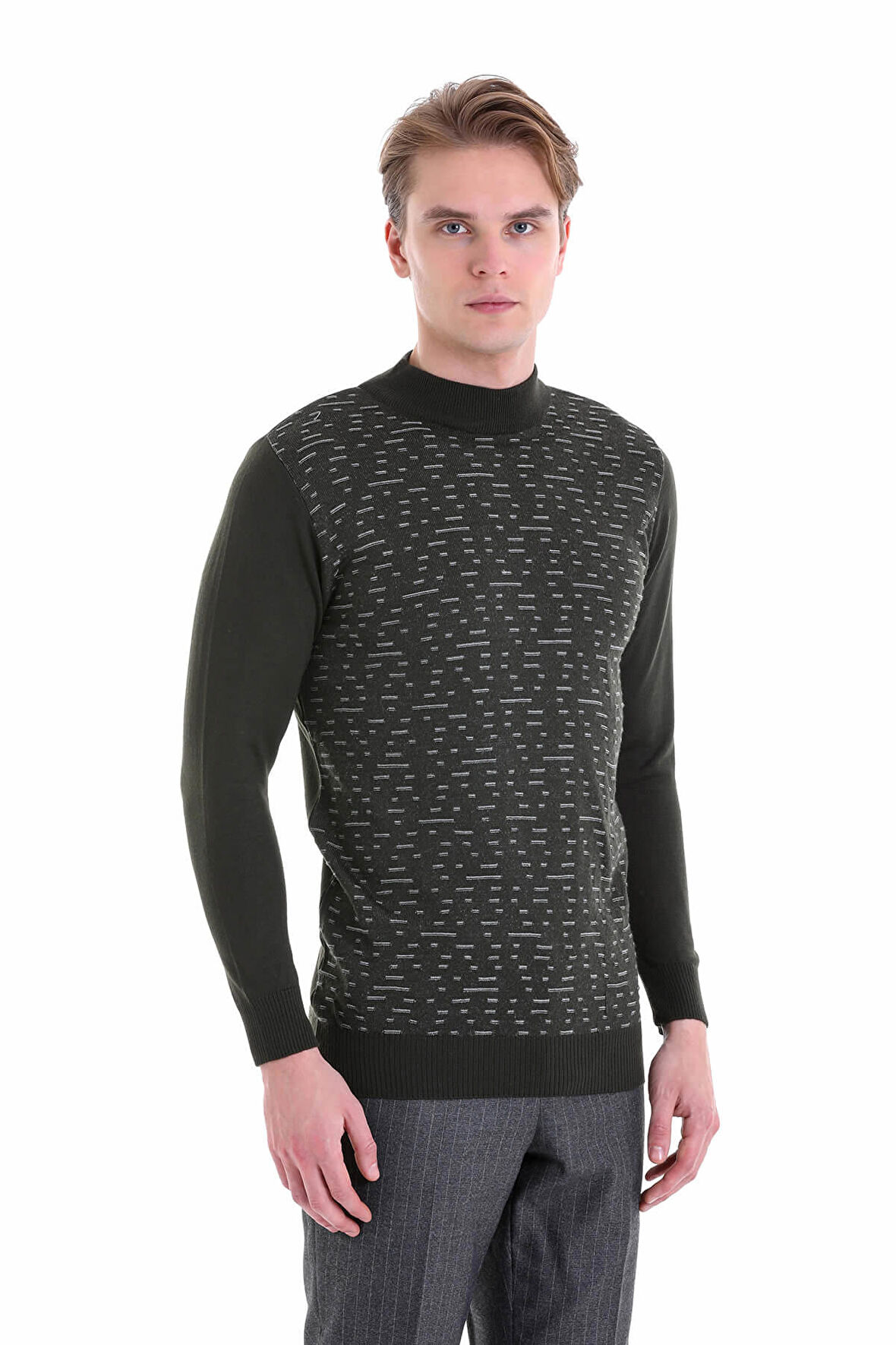 Haki TK STREET YARIM BAL. YAKA JAKARLI TRİKO 10W90ACR