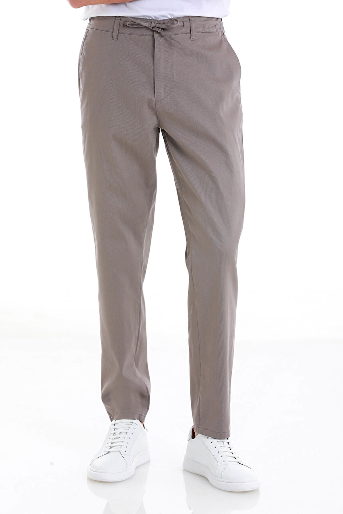 Vizon Dinamik Fit Düz Yandan Cepli Jogger Pantolon | 34