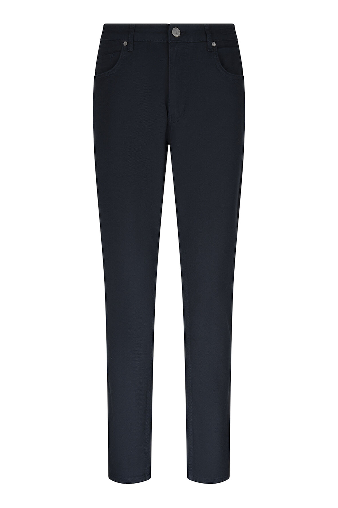 Lacivert Regular Fit 5 Cep Pamuklu Kanvas Pantolon | 33
