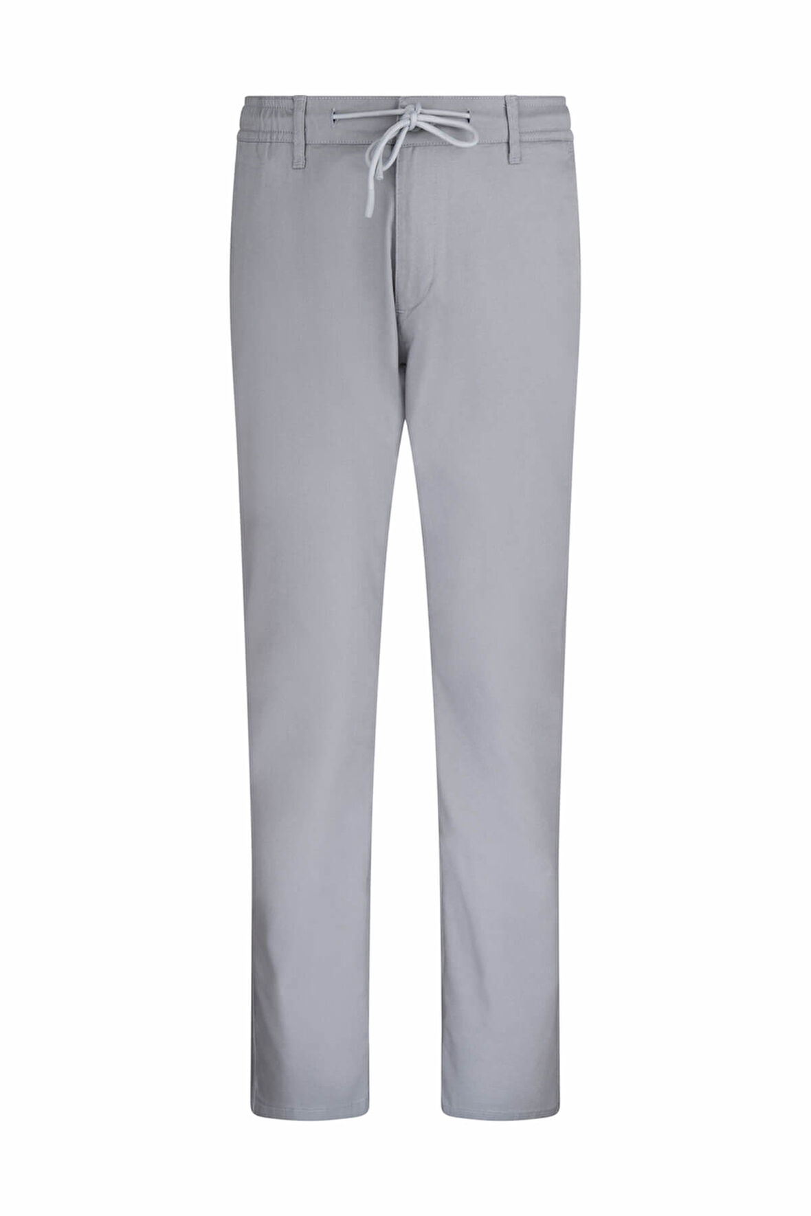 Gri Rahat Kesim Yandan Cepli Pamuklu Jogger Pantolon | 48