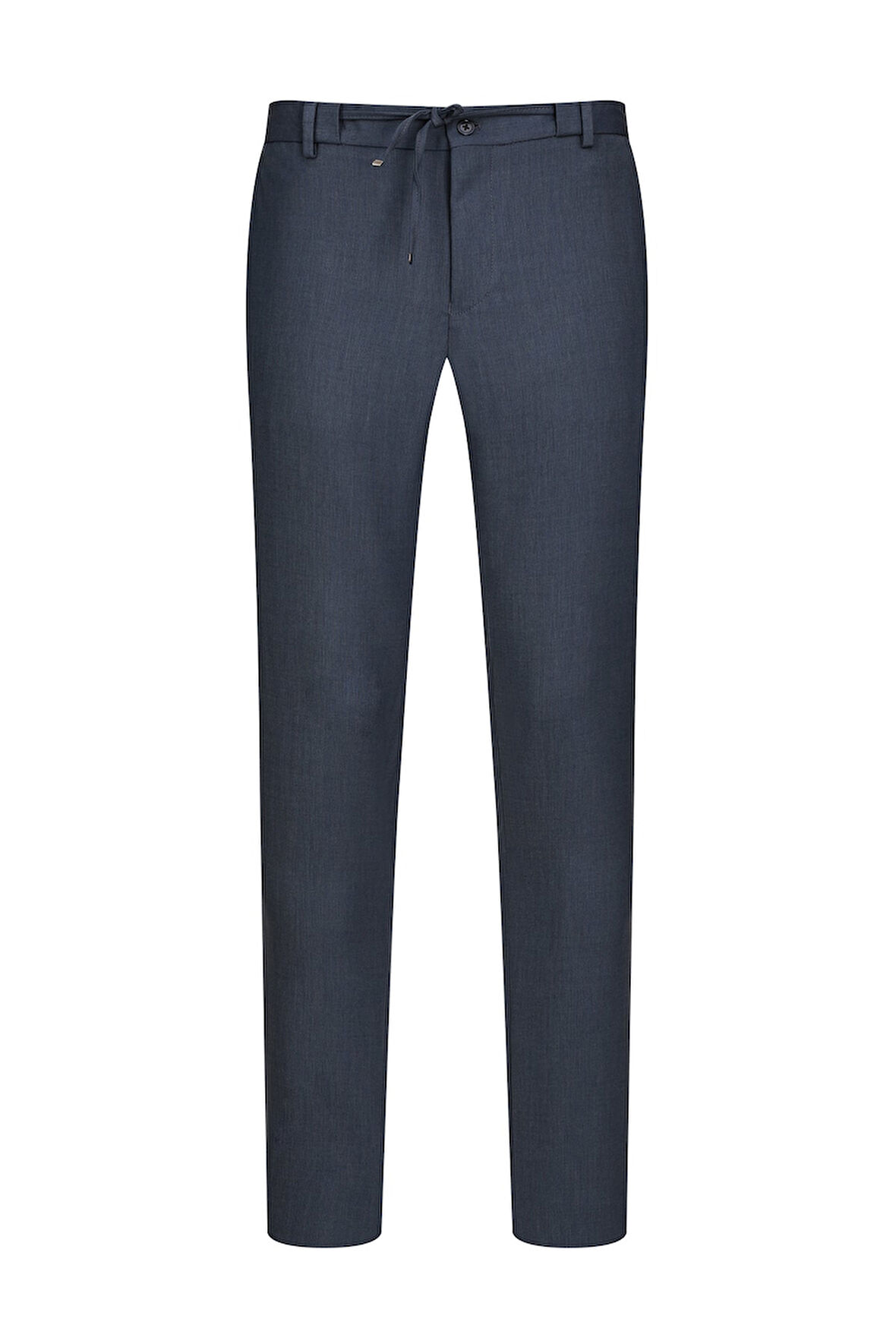 Lacivert Rahat Kesim Yandan Cepli Jogger Pantolon | 44