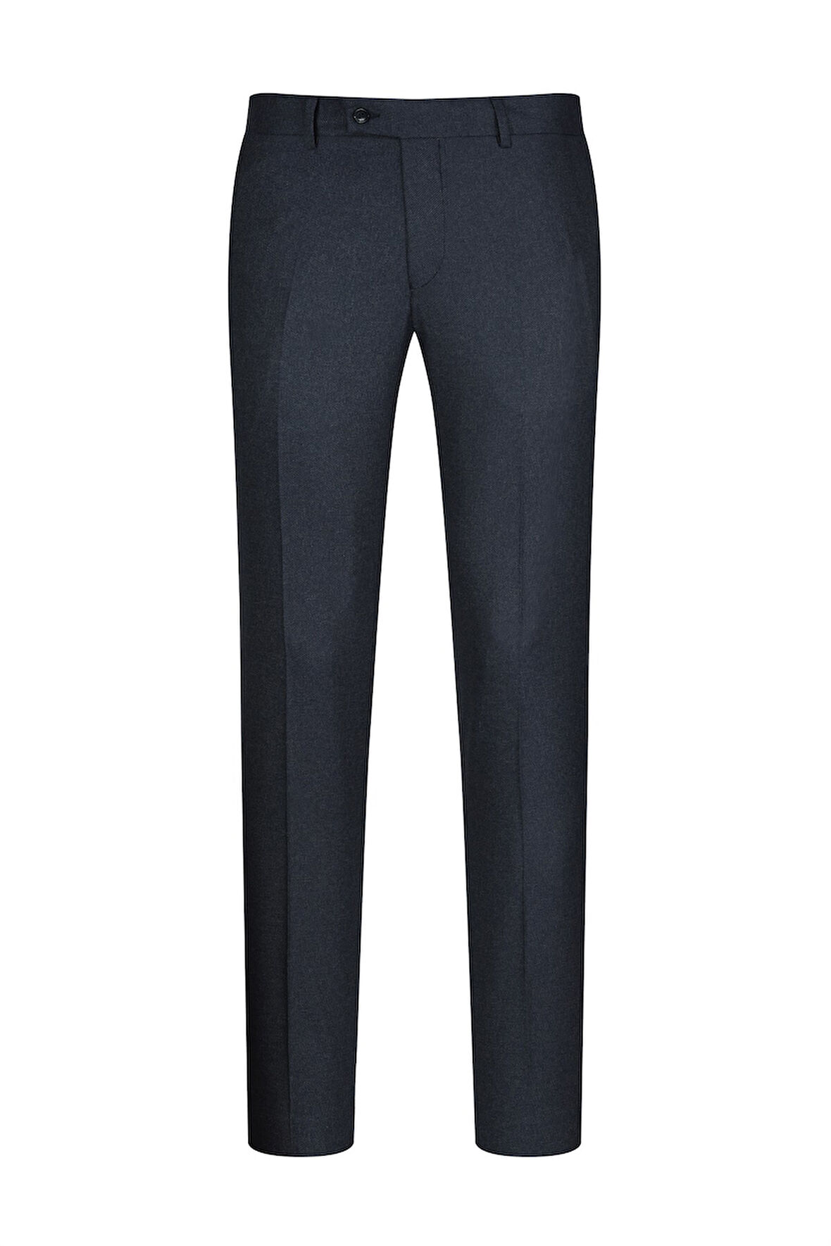 Lacivert Regular Fit Yandan Cepli Kumaş Pantolon | 42