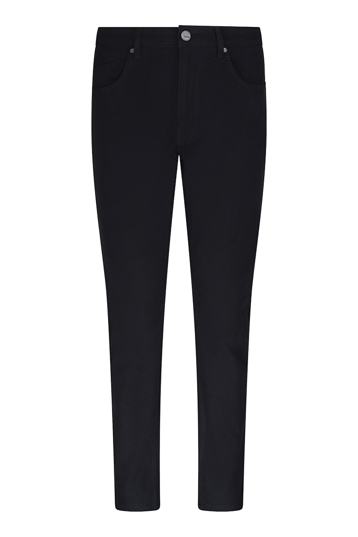 Siyah Dinamik Fit 5 Cep Pamuklu Kanvas Pantolon | 32