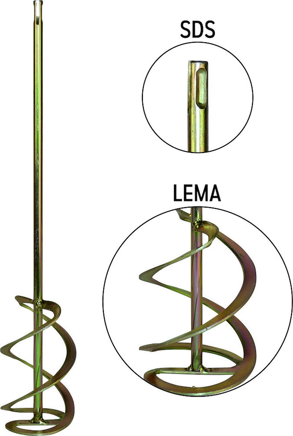 Eratool Boya Harç Karıştırıcı SDS 100x450 Lema ERA55992