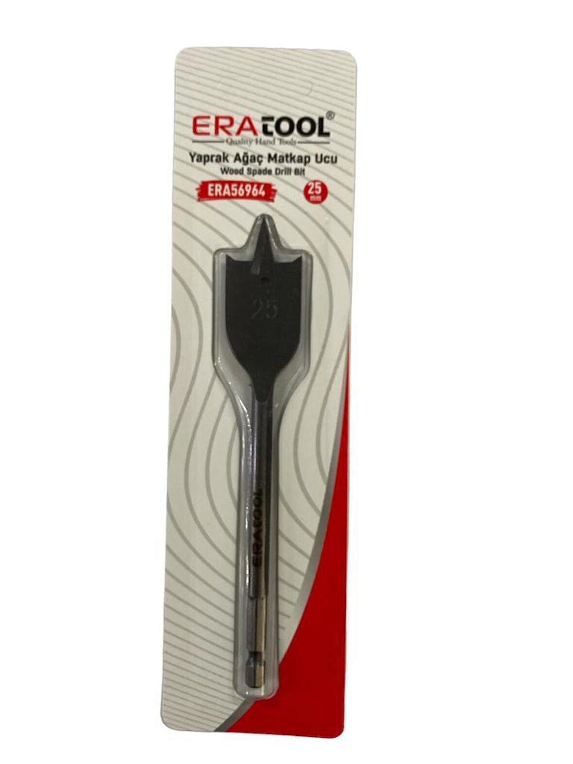 Eratool 56964 Altıgen Yassı Ahşap Maktap Ucu 25 mm