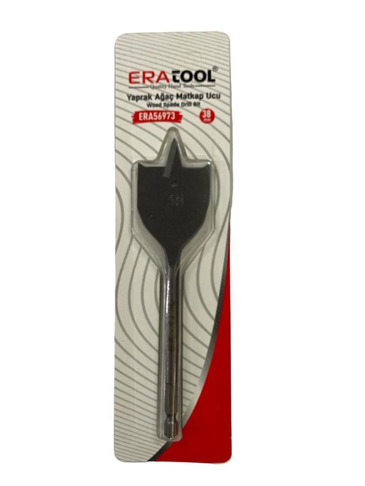 Eratool 56973 Altıgen Yassı Ahşap Maktap Ucu 38 mm