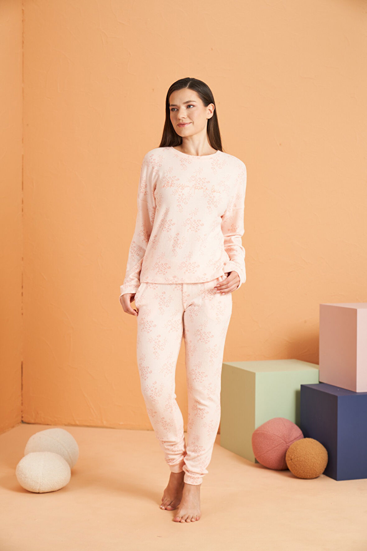 PJS Kadın Pijama Takımı 28057 