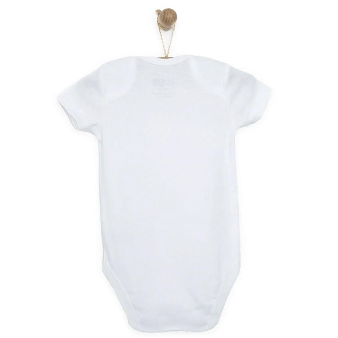 Mixi Baby Body Kısa Kol Beyaz