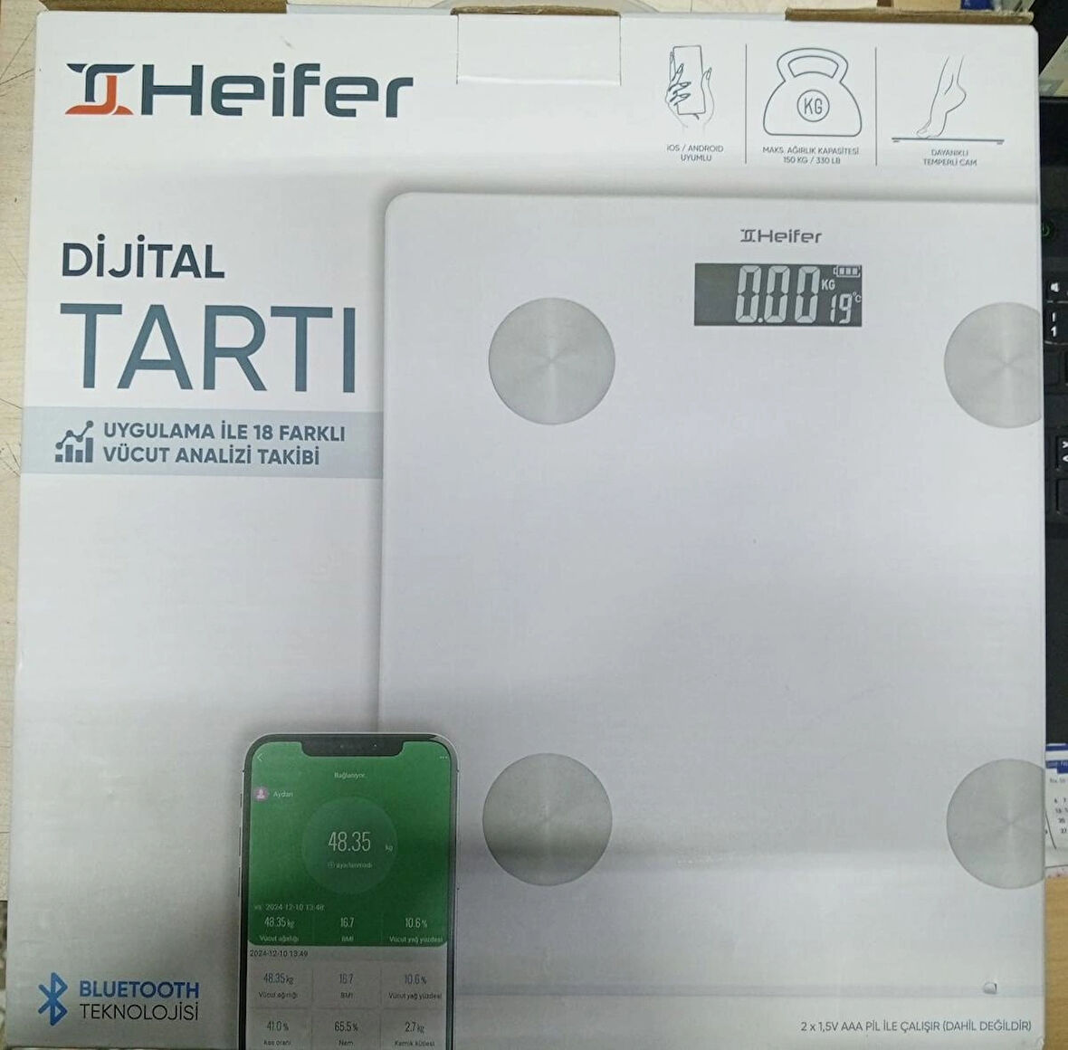 DİJİTAL TARTI