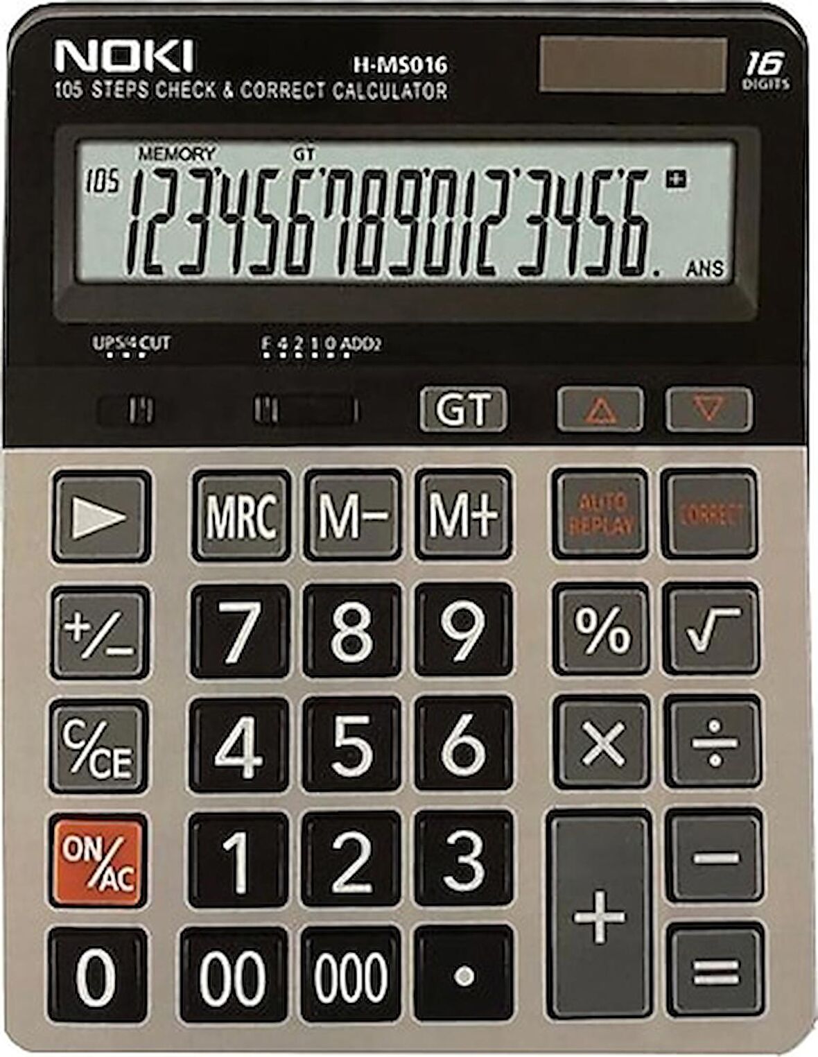 Noki Hesap Makinesi 16 Hane H-ms016
