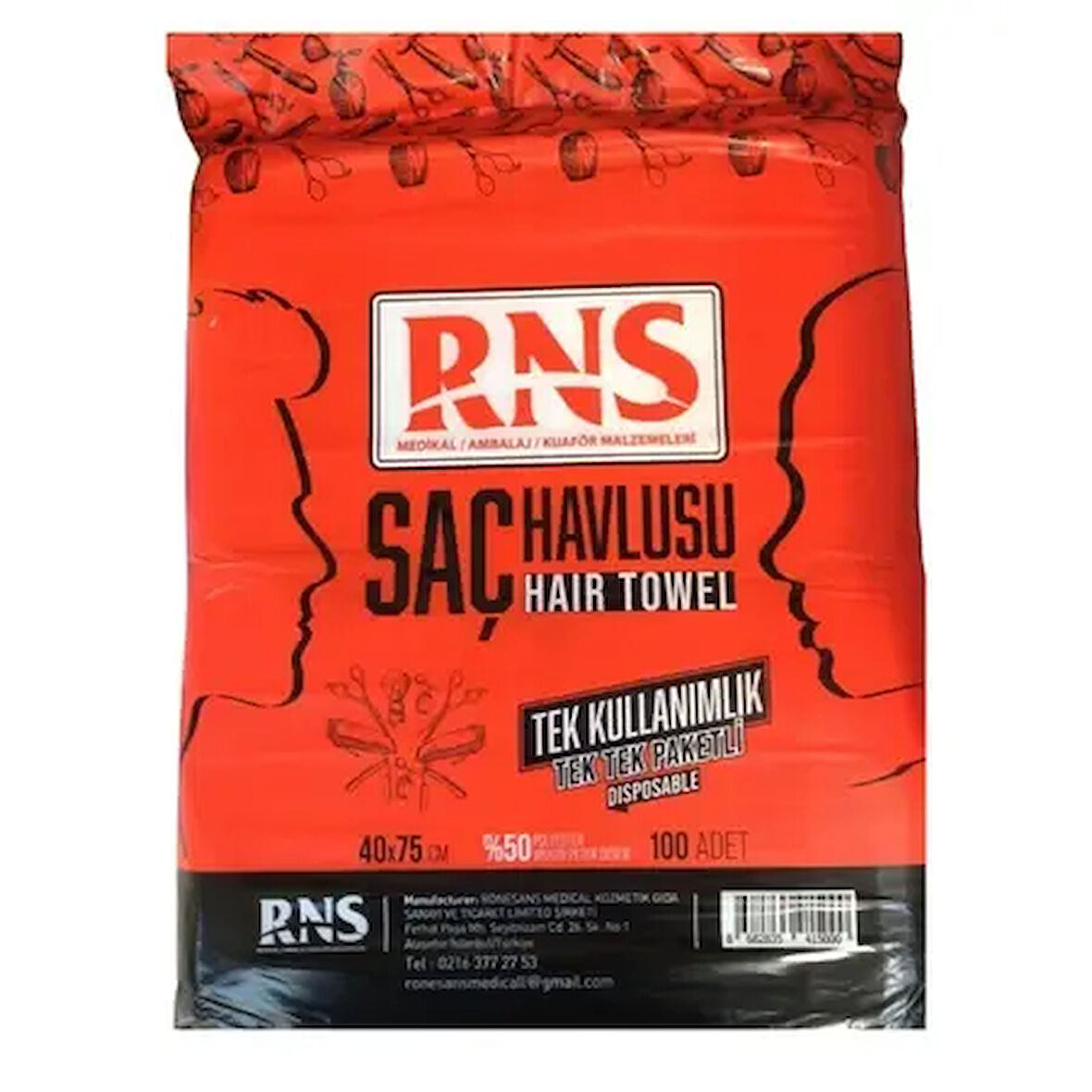 Rns Saç Havlusu 100 Lü