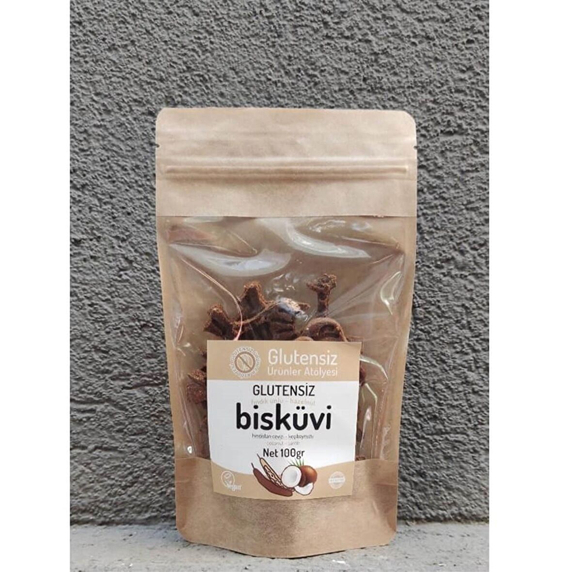 Güa Glutensiz Keçiboynuzlu Bisküvi 80gr