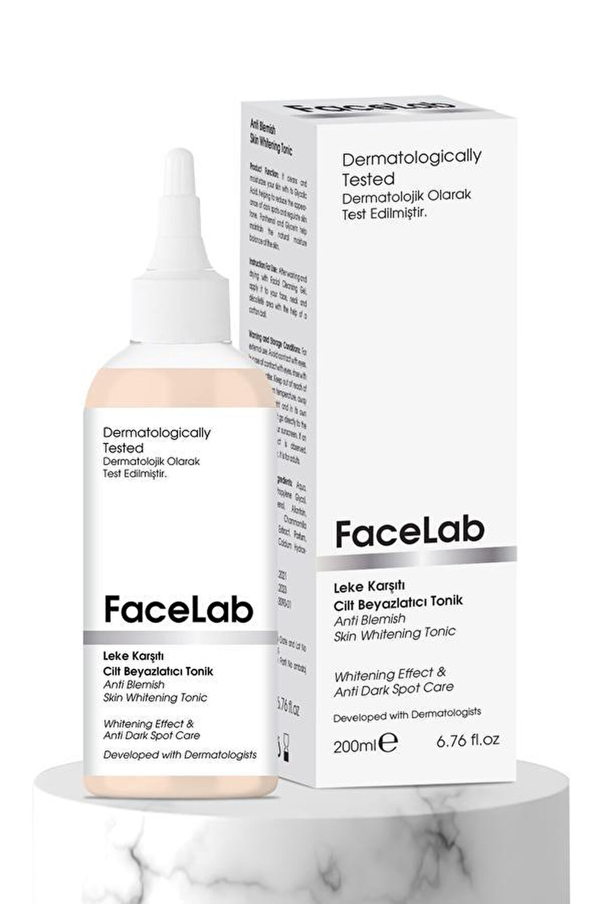 Leke Karşıtı Cilt Beyazlatıcı Tonik 200 ML