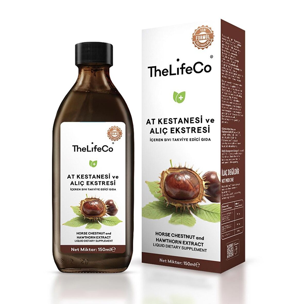 TheLifeCo At Kestanesi & Alıç Ekstraktı 150 ml