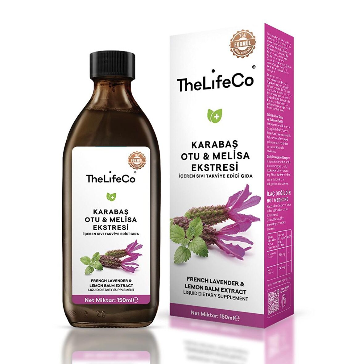 TheLifeCo Karabaş Otu & Melisa Ekstraktı 150 ml