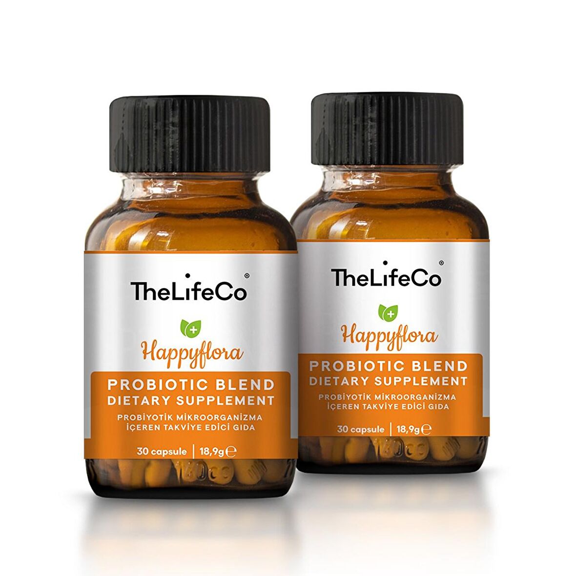 TheLifeCo Happyflora Probiyotik 10 Milyar Mikroorganizma İçeren Takviye Edici Gıda - Sindirim x2