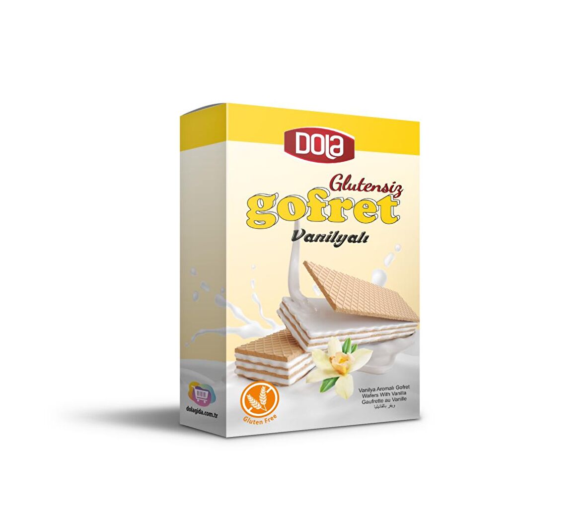 Dola Glutensiz Vanilyalı Gofret 100 G