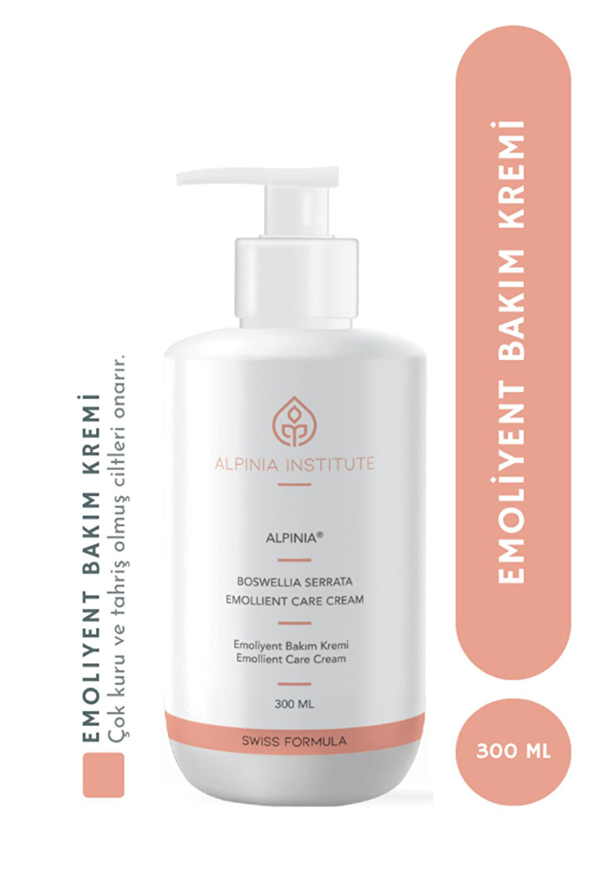 Emoliyent Hassas ve Kuruyan Ciltler İçin Egzama, Kaşıntı Kremi 300ml