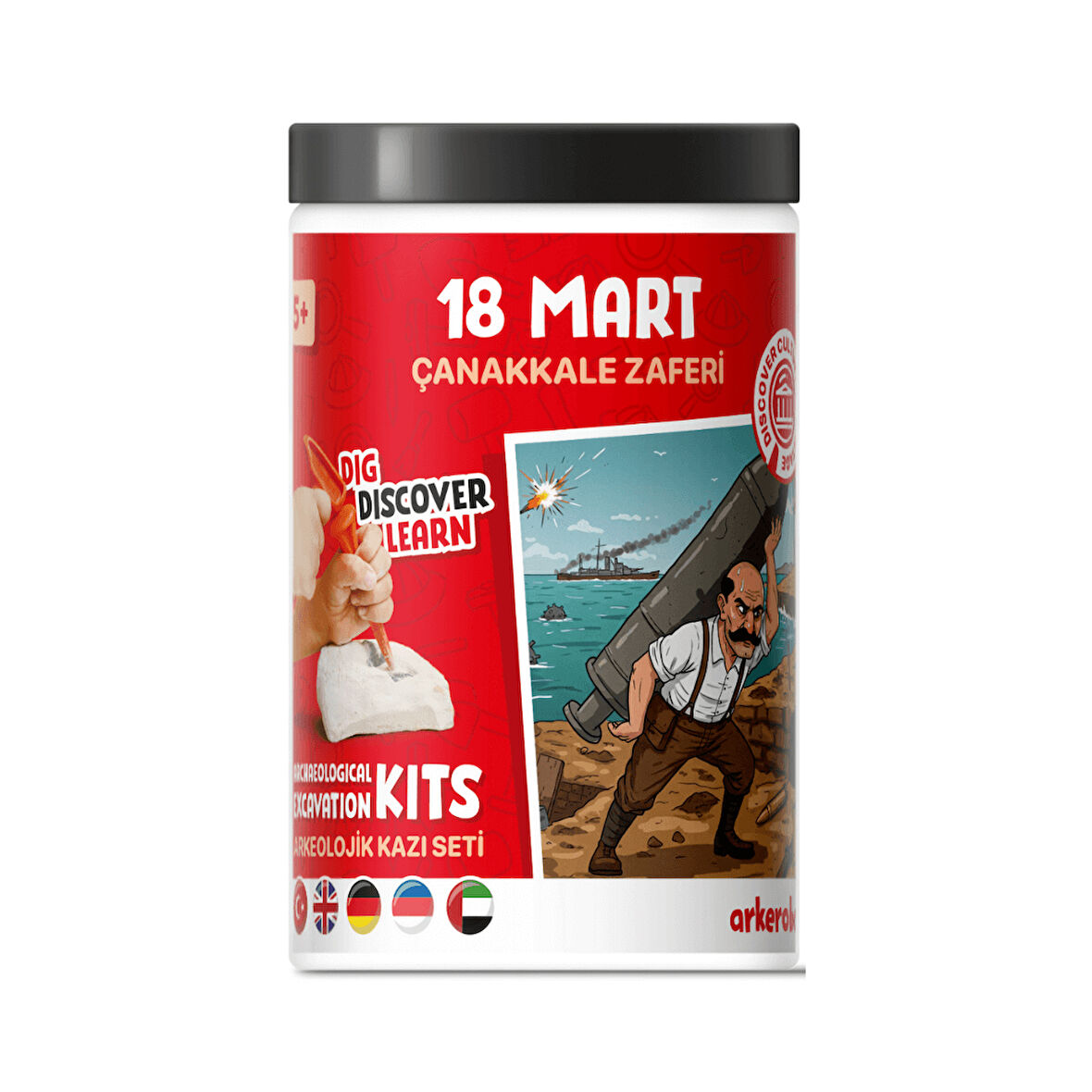 Arkerobox 18 Mart Çanakkale Zaferi Mini Kazı Seti