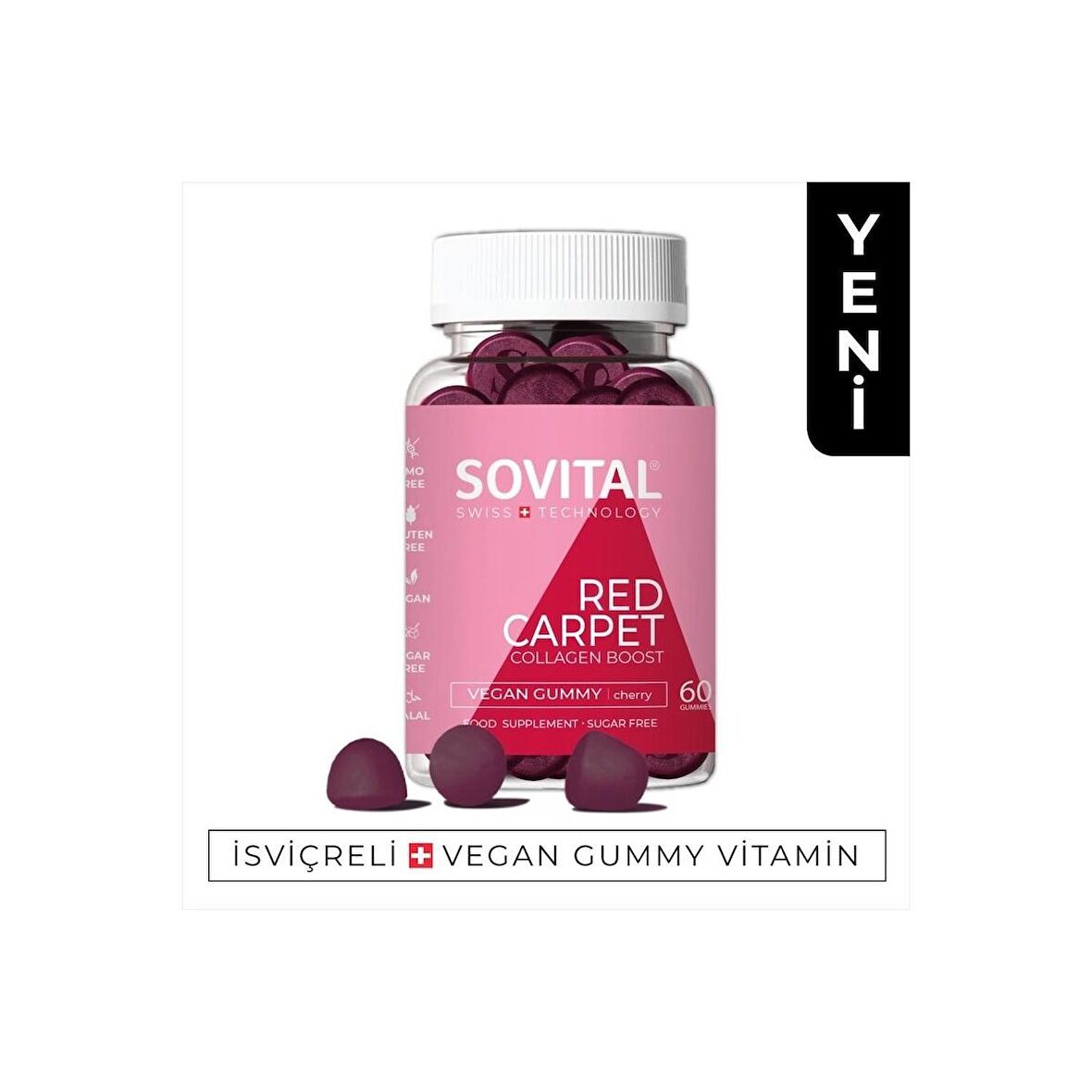 Sovital Red Carpet Collagen Boost 60 Tablet