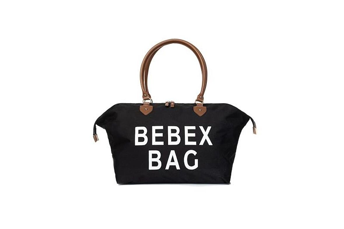 Bebex Bag-P Plus Su Geçirmez Unisex Bebek Bakım Çantası Siyah