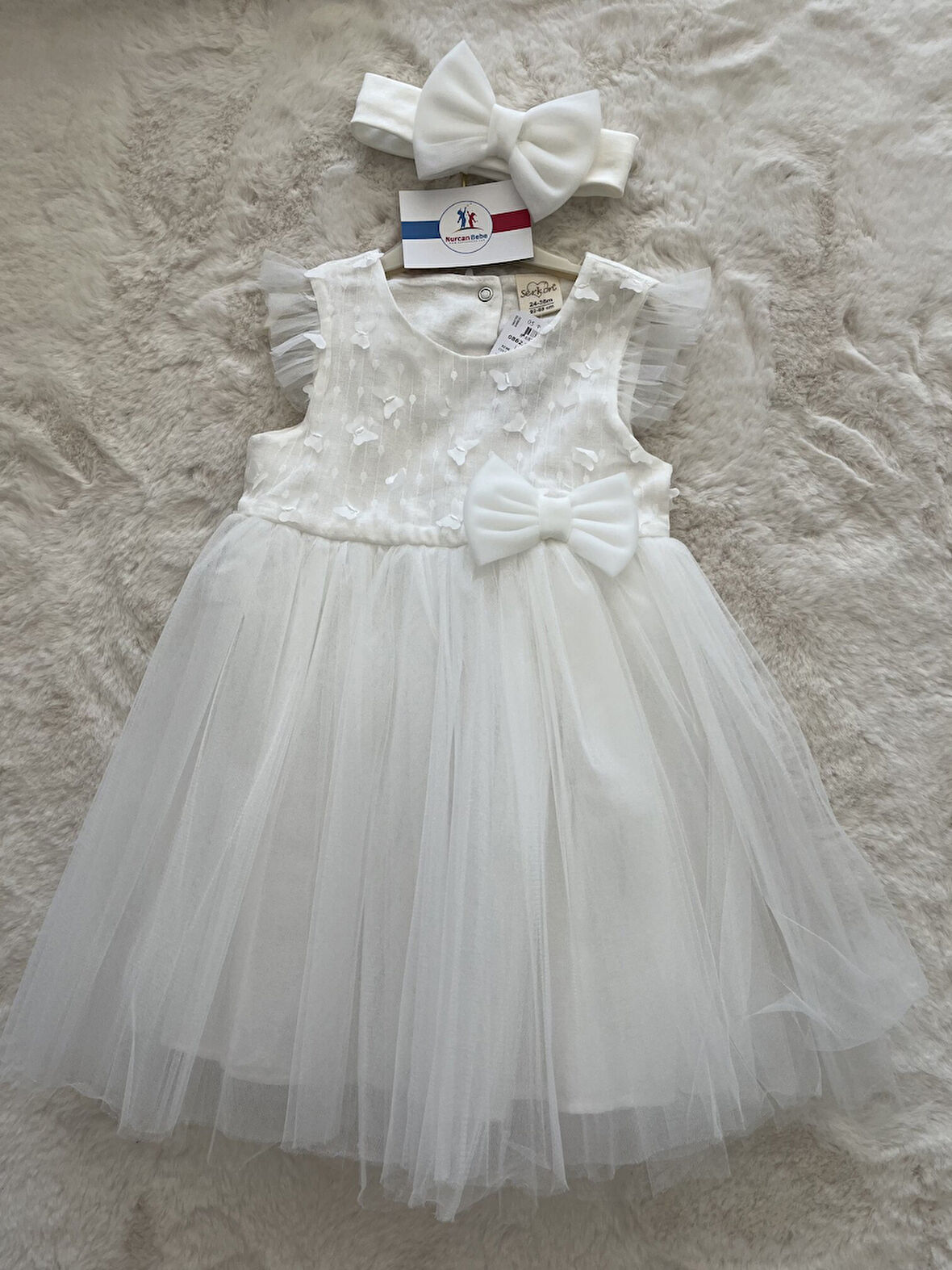 Kelebek Robalı  Tarlatanlı Elbise