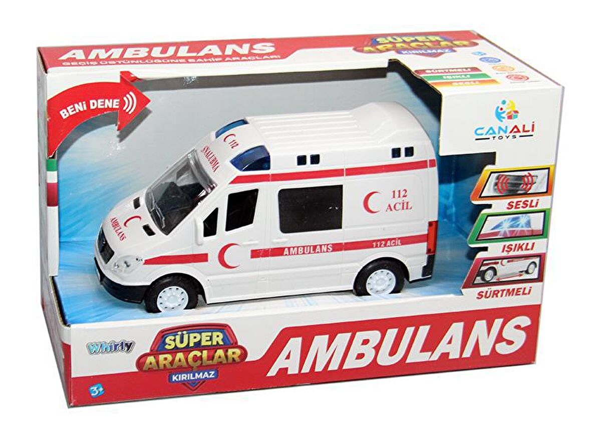 IŞIKLI SESLİ PİLLİ AMBULANS