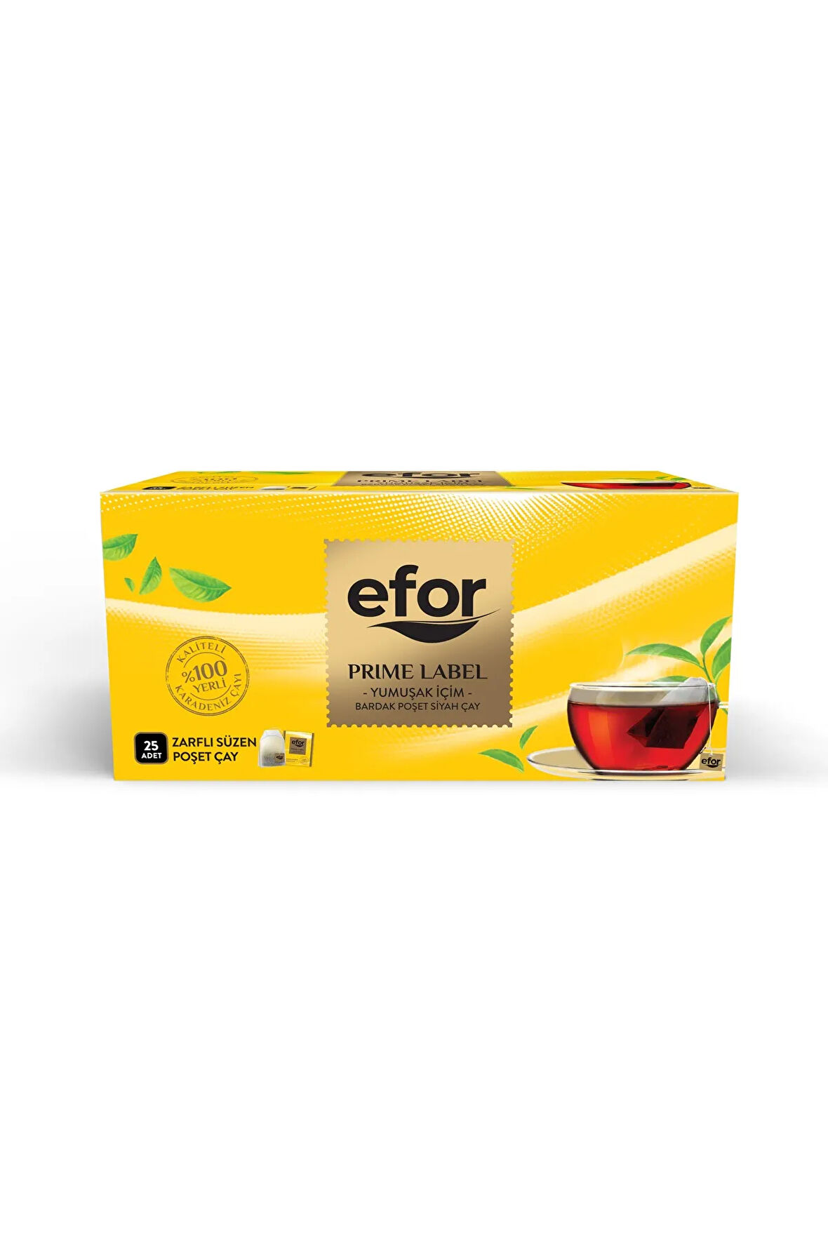 Efor Prime Label Bardak Poşet Çay 2gr x 25 adet